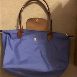 Longchamp lepilage Medium tote or purple purse